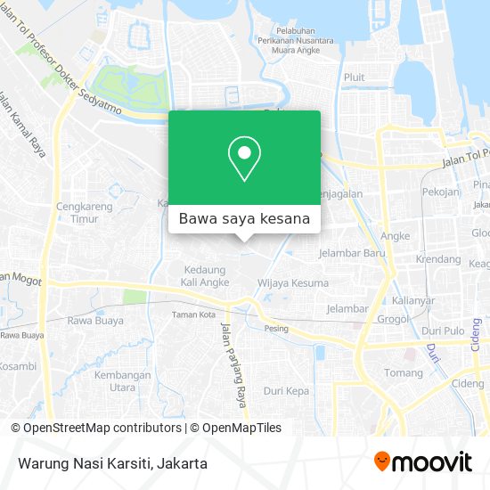 Peta Warung Nasi Karsiti