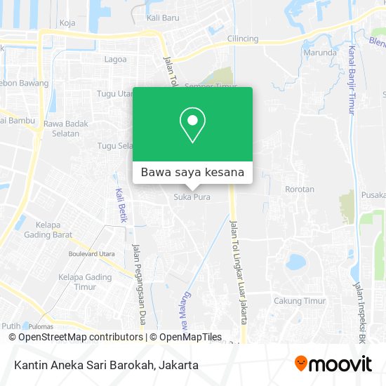 Peta Kantin Aneka Sari Barokah