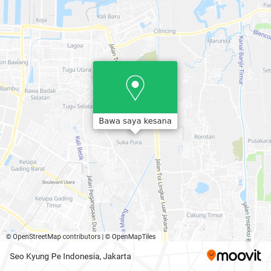 Peta Seo Kyung Pe Indonesia