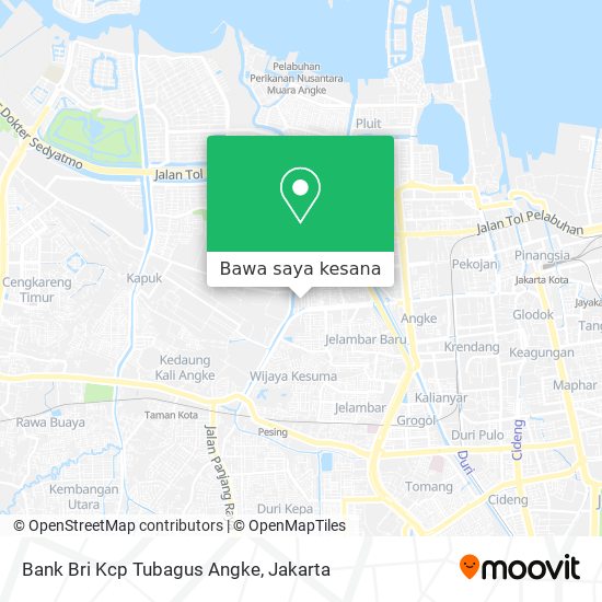 Peta Bank Bri Kcp Tubagus Angke