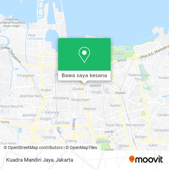 Peta Kuadra Mandiri Jaya