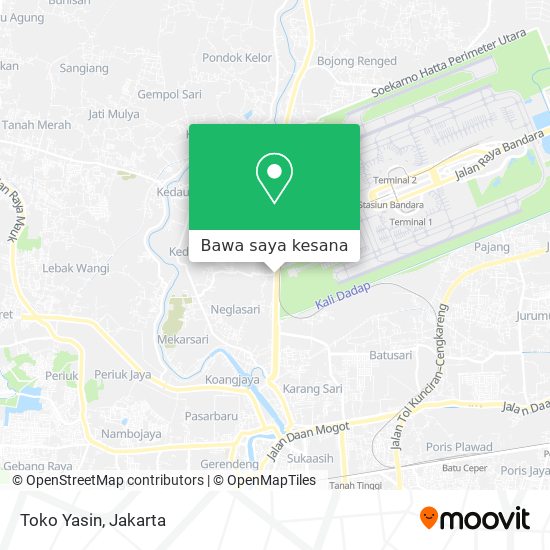 Peta Toko Yasin