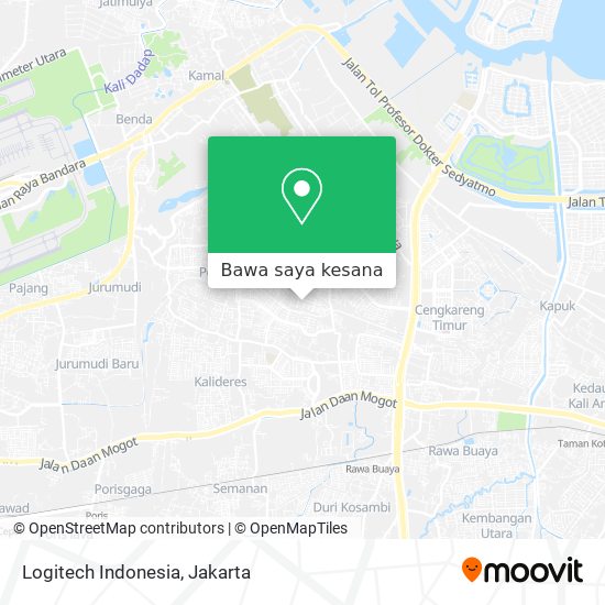 Peta Logitech Indonesia