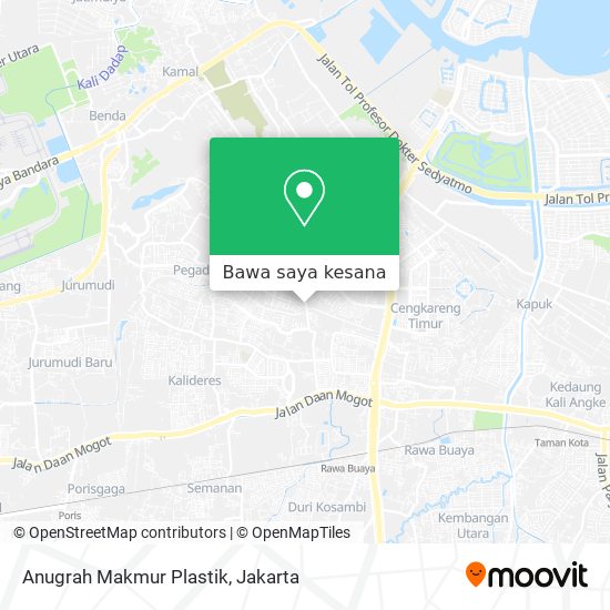 Peta Anugrah Makmur Plastik