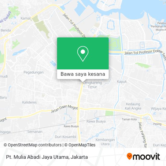 Peta Pt. Mulia Abadi Jaya Utama