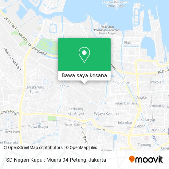 Peta SD Negeri Kapuk Muara 04 Petang
