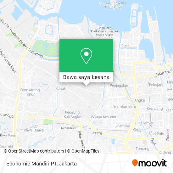 Peta Economie Mandiri PT