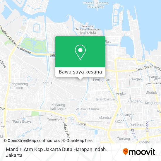 Peta Mandiri Atm Kcp Jakarta Duta Harapan Indah