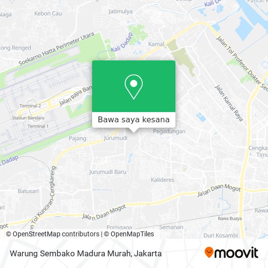 Peta Warung Sembako Madura Murah
