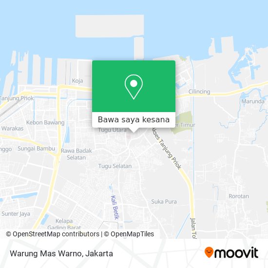 Peta Warung Mas Warno