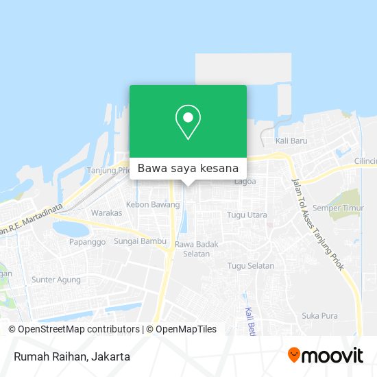 Peta Rumah Raihan