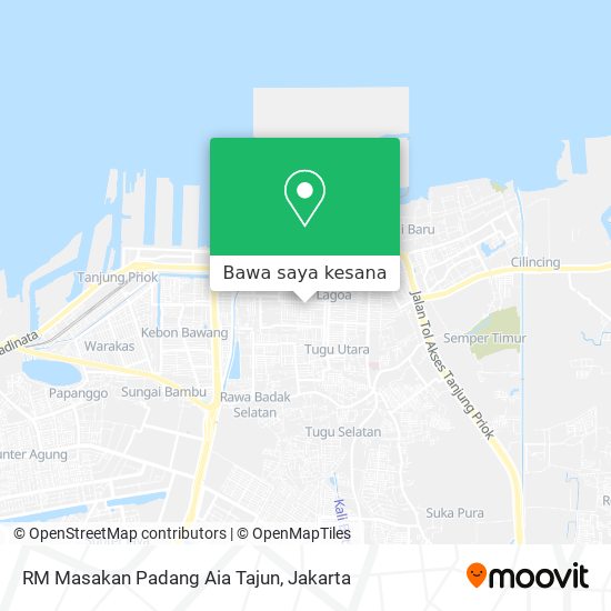 Peta RM Masakan Padang Aia Tajun