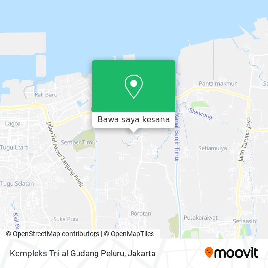 Peta Kompleks Tni al Gudang Peluru