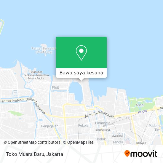 Peta Toko Muara Baru