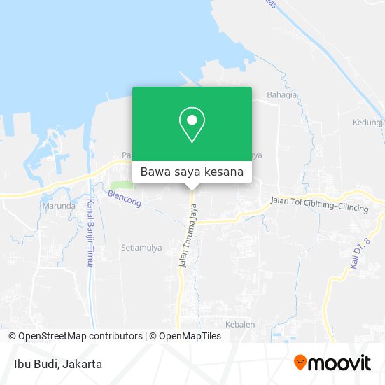 Peta Ibu Budi