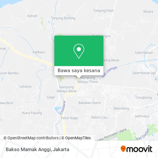 Peta Bakso Mamak Anggi