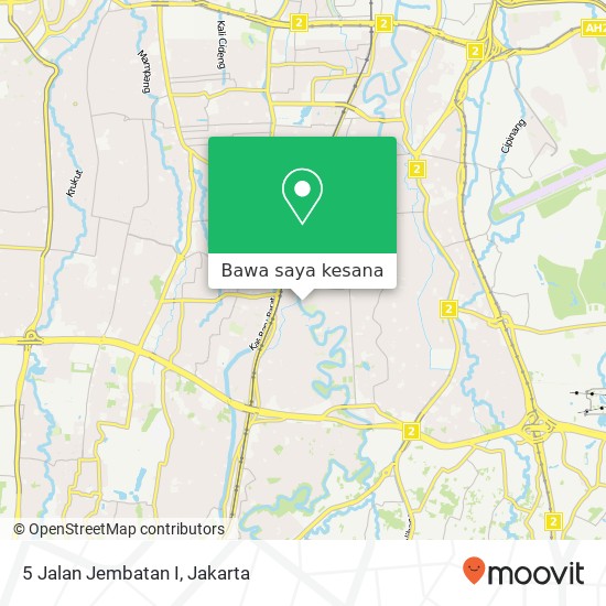 Peta 5 Jalan Jembatan I