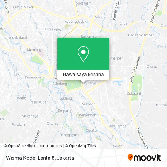 Peta Wisma Kodel Lanta 8