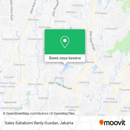 Peta Sales Sukabumi Renly Gusdan
