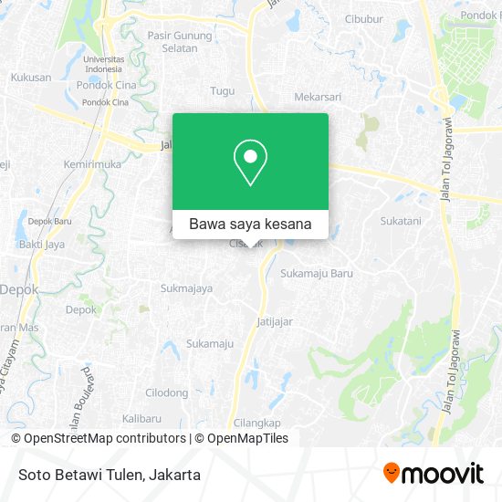 Peta Soto Betawi Tulen