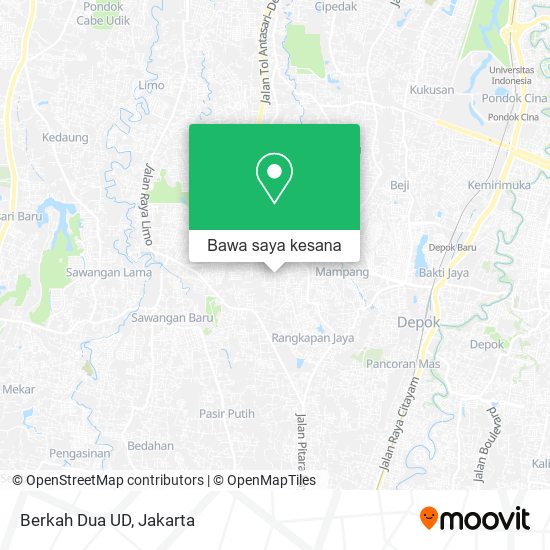 Peta Berkah Dua UD