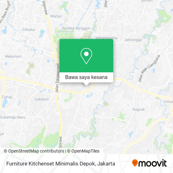 Peta Furniture Kitchenset Minimalis Depok