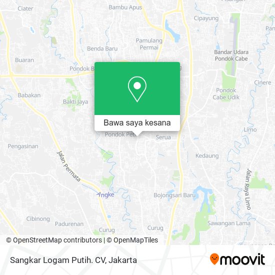 Peta Sangkar Logam Putih. CV