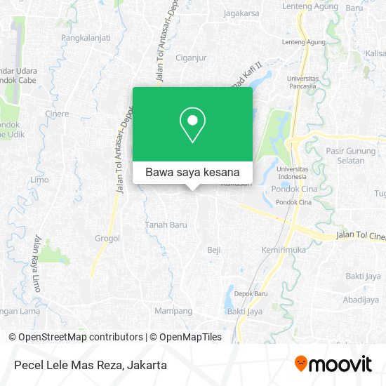 Peta Pecel Lele Mas Reza