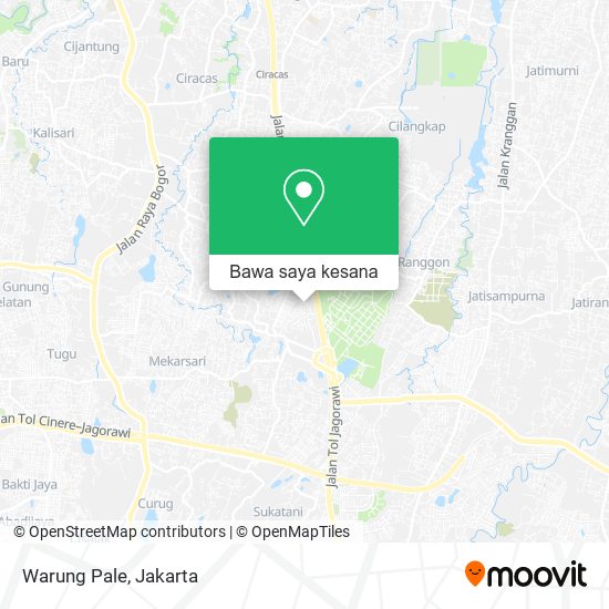 Peta Warung Pale