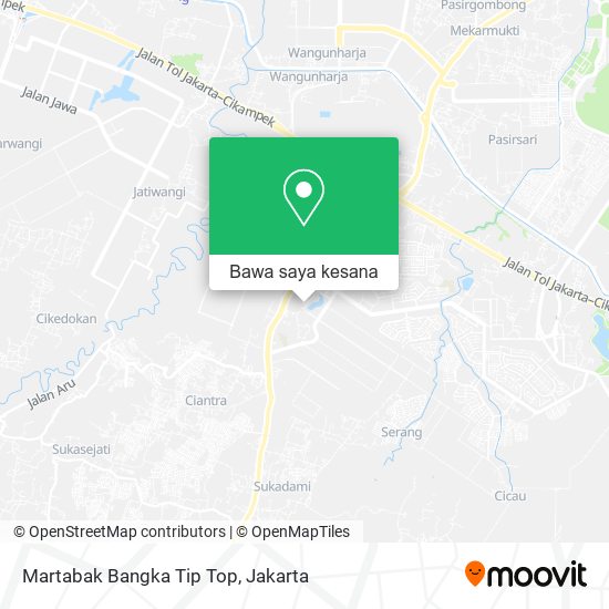 Peta Martabak Bangka Tip Top