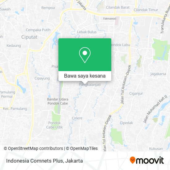 Peta Indonesia Comnets Plus