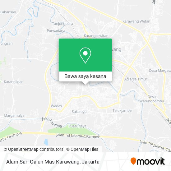 Peta Alam Sari Galuh Mas Karawang