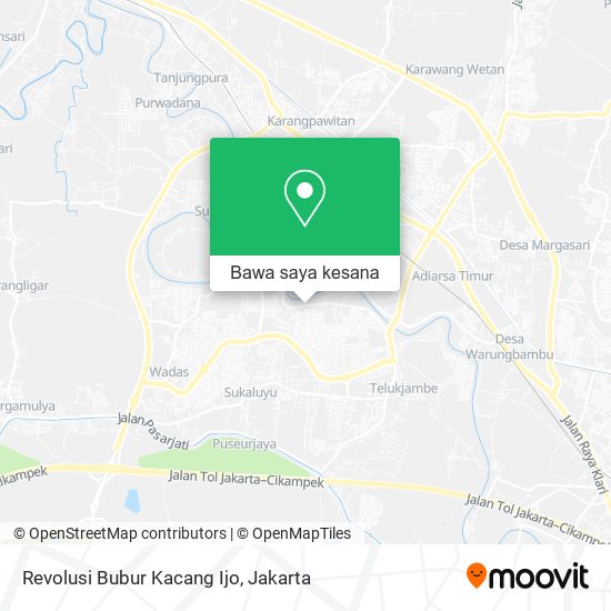 Peta Revolusi Bubur Kacang Ijo