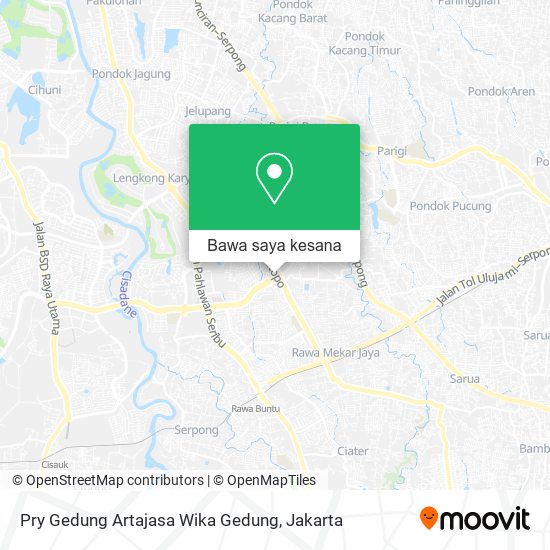 Peta Pry Gedung Artajasa Wika Gedung