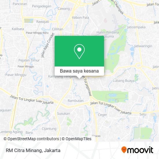 Peta RM Citra Minang