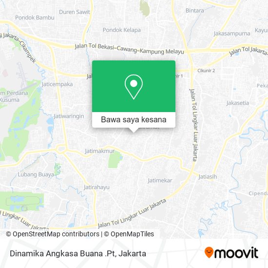 Peta Dinamika Angkasa Buana .Pt