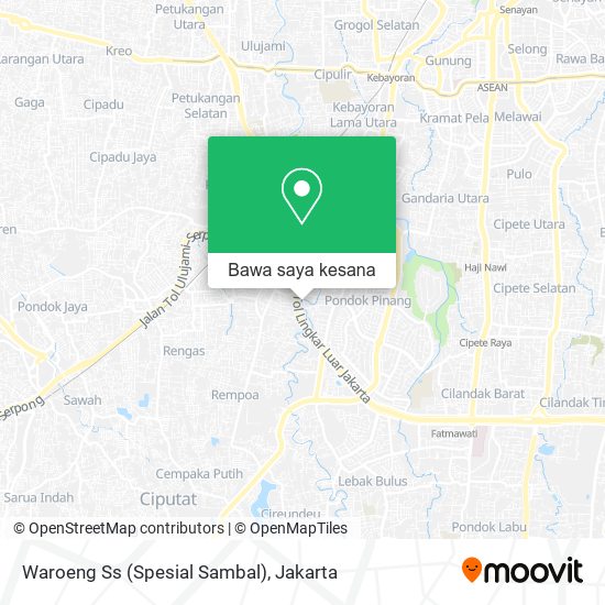 Peta Waroeng Ss (Spesial Sambal)