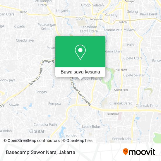 Peta Basecamp Sawor Nara