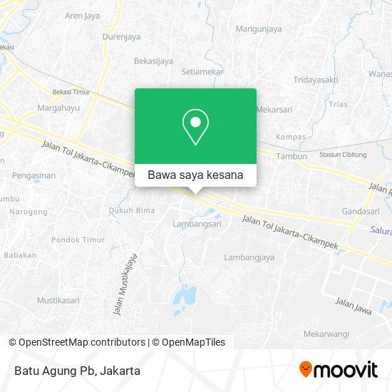 Peta Batu Agung Pb