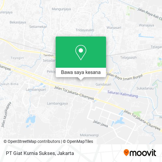 Peta PT Giat Kurnia Sukses