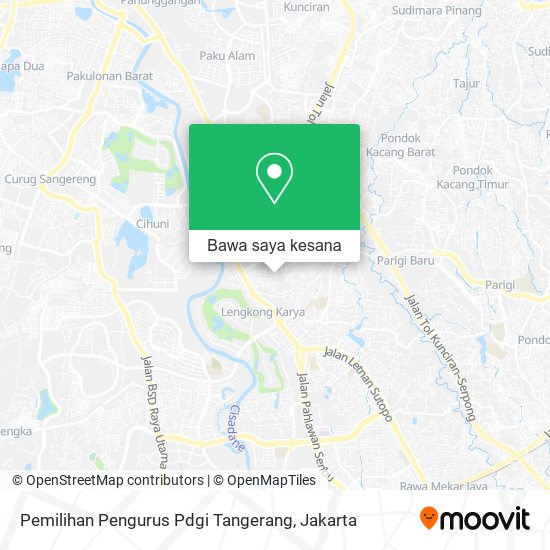 Peta Pemilihan Pengurus Pdgi Tangerang