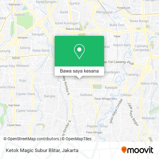 Peta Ketok Magic Subur Blitar