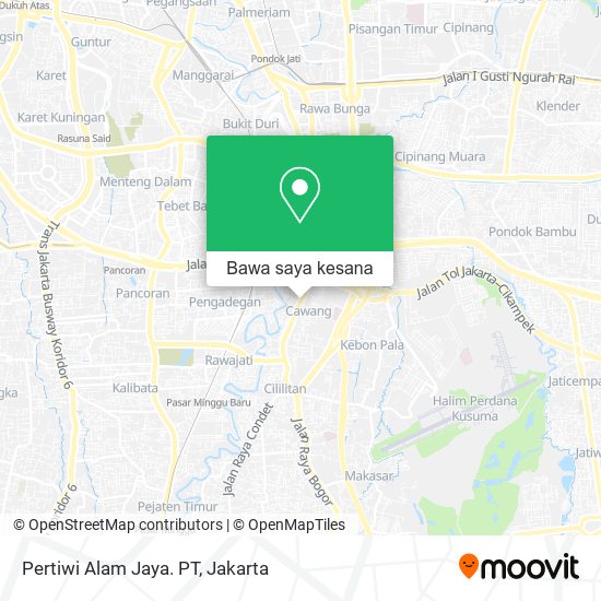 Peta Pertiwi Alam Jaya. PT