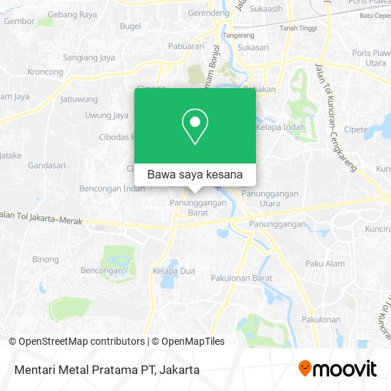 Peta Mentari Metal Pratama PT