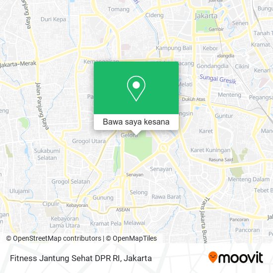 Peta Fitness Jantung Sehat DPR RI