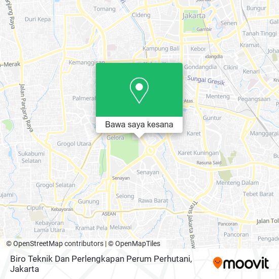 Peta Biro Teknik Dan Perlengkapan Perum Perhutani