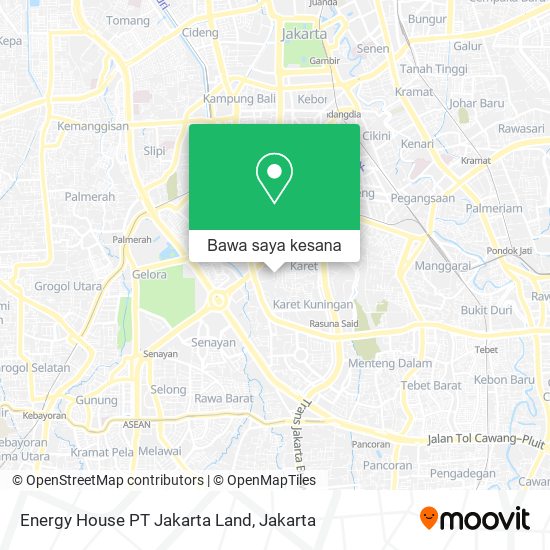 Peta Energy House PT Jakarta Land