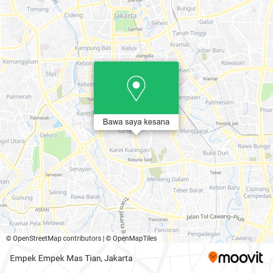 Peta Empek Empek Mas Tian