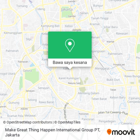 Peta Make Great Thing Happen International Group PT