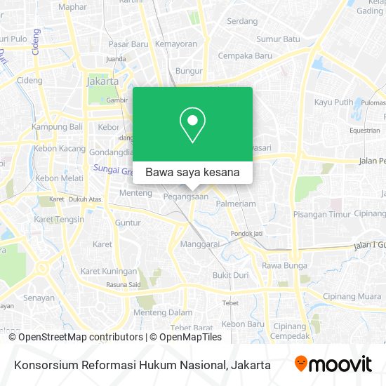 Peta Konsorsium Reformasi Hukum Nasional